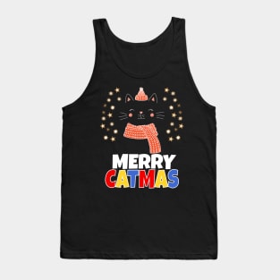 Merry Catmas Tank Top